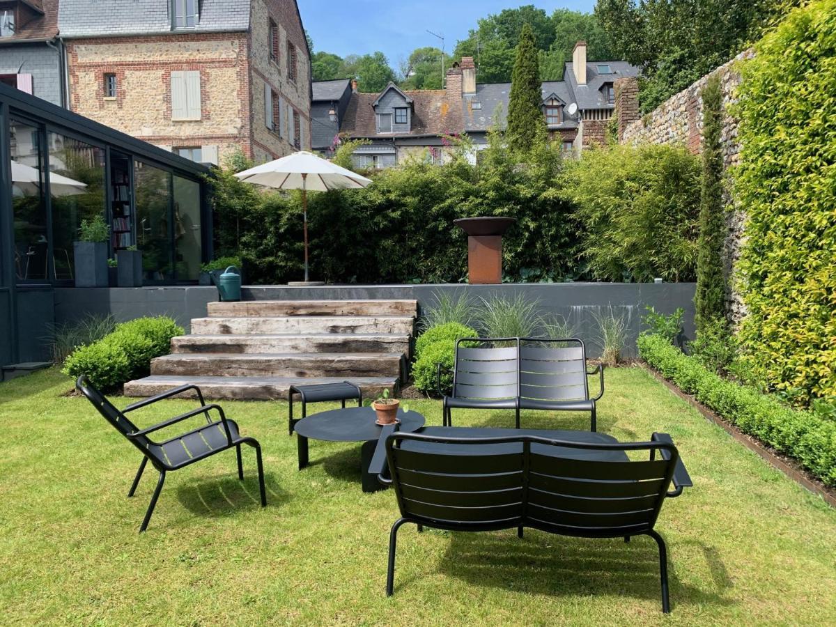 Le 10Honfleur Apartment Bagian luar foto