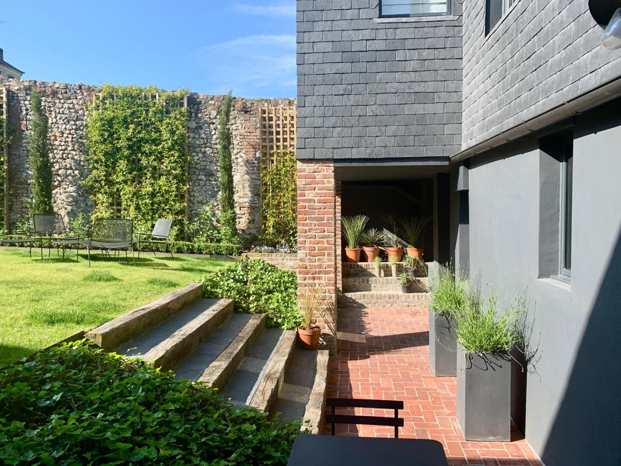 Le 10Honfleur Apartment Bagian luar foto