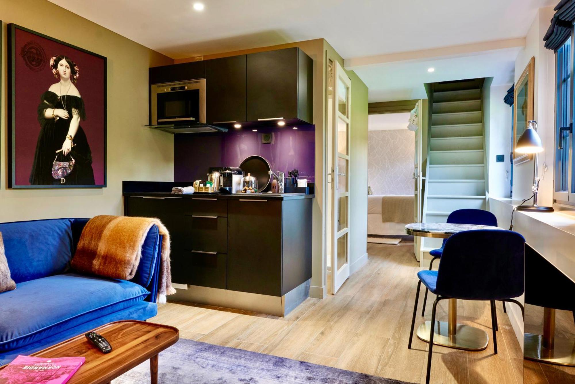 Le 10Honfleur Apartment Bagian luar foto